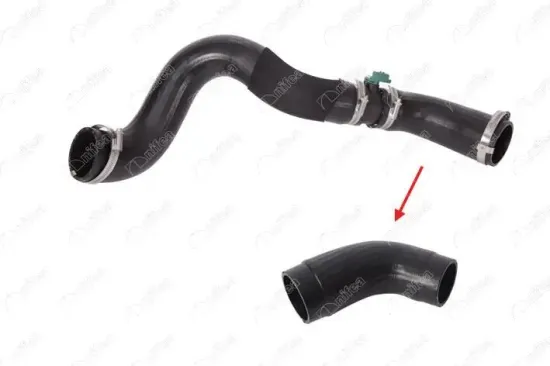 Ladeluftschlauch Ladeluftkühler links NIFEA 19558 Bild Ladeluftschlauch Ladeluftkühler links NIFEA 19558