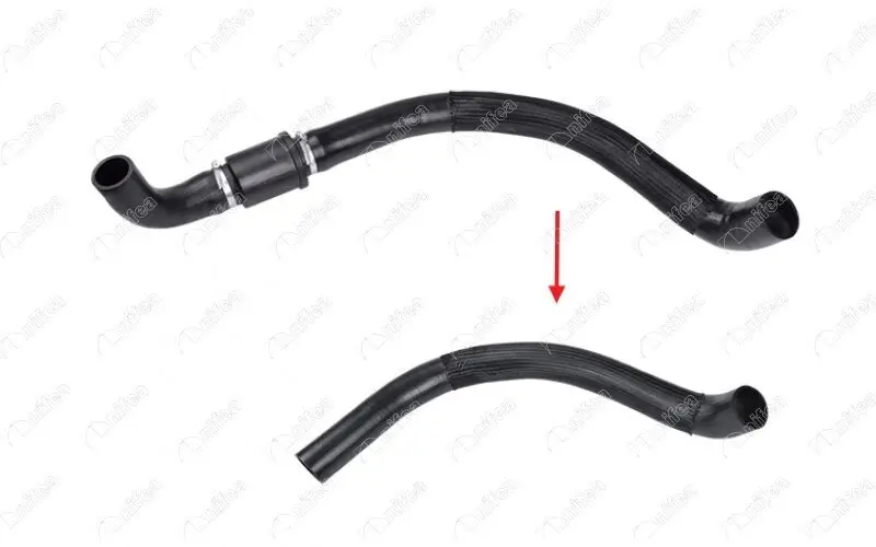 Ladeluftschlauch Ladeluftkühler links NIFEA 19665