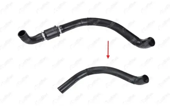 Ladeluftschlauch Ladeluftkühler links NIFEA 19665 Bild Ladeluftschlauch Ladeluftkühler links NIFEA 19665