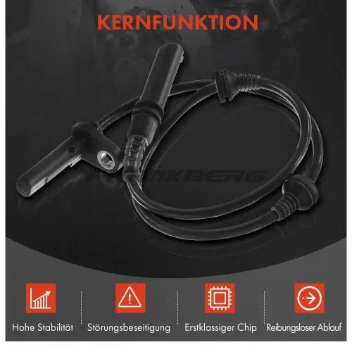 Sensor, Raddrehzahl Frankberg 5481FB0001072 Bild Sensor, Raddrehzahl Frankberg 5481FB0001072