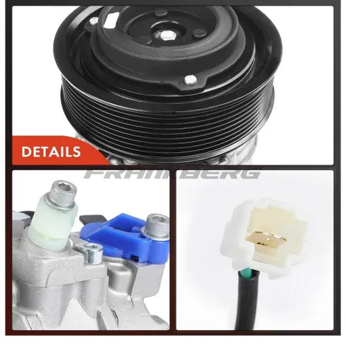 Kompressor, Klimaanlage 12 V Frankberg 5481FB0001075 Bild Kompressor, Klimaanlage 12 V Frankberg 5481FB0001075