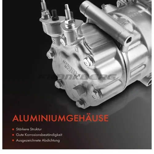 Kompressor, Klimaanlage 12 V Frankberg 5481FB0001122 Bild Kompressor, Klimaanlage 12 V Frankberg 5481FB0001122