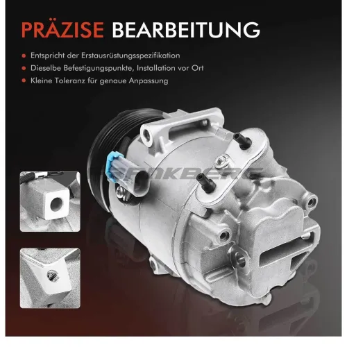 Kompressor, Klimaanlage 12 V Frankberg 5481FB0001123 Bild Kompressor, Klimaanlage 12 V Frankberg 5481FB0001123