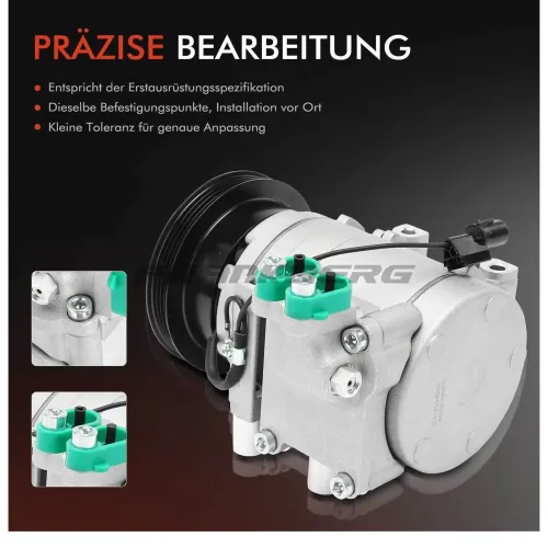 Kompressor, Klimaanlage 12 V Frankberg 5481FB0001131 Bild Kompressor, Klimaanlage 12 V Frankberg 5481FB0001131