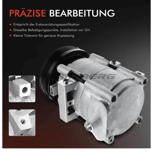 Kompressor, Klimaanlage 12 V Frankberg 5481FB0001133 Bild Kompressor, Klimaanlage 12 V Frankberg 5481FB0001133