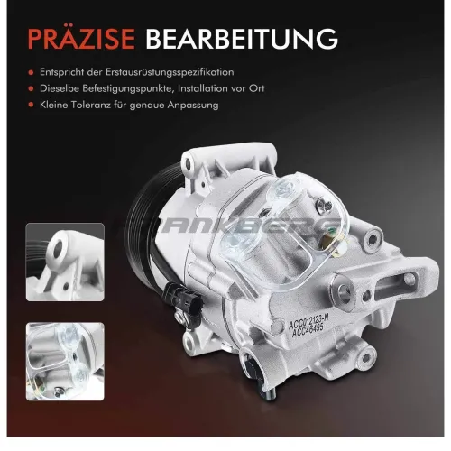 Kompressor, Klimaanlage 12 V Frankberg 5481FB0001148 Bild Kompressor, Klimaanlage 12 V Frankberg 5481FB0001148