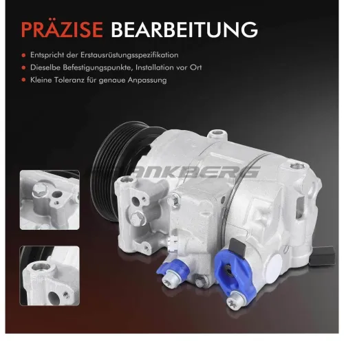 Kompressor, Klimaanlage 12 V Frankberg 5481FB0001157 Bild Kompressor, Klimaanlage 12 V Frankberg 5481FB0001157