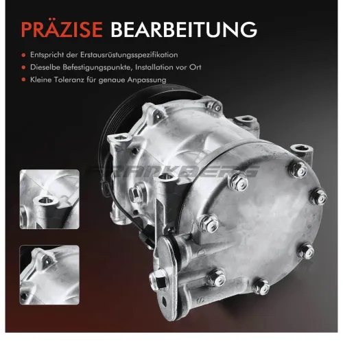 Kompressor, Klimaanlage 12 V Frankberg 5481FB0001160 Bild Kompressor, Klimaanlage 12 V Frankberg 5481FB0001160