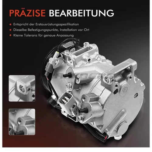 Kompressor, Klimaanlage 12 V Frankberg 5481FB0001167 Bild Kompressor, Klimaanlage 12 V Frankberg 5481FB0001167