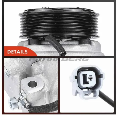 Kompressor, Klimaanlage 12 V Frankberg 5481FB0001175 Bild Kompressor, Klimaanlage 12 V Frankberg 5481FB0001175