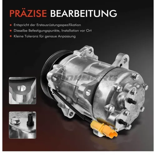 Kompressor, Klimaanlage 12 V Frankberg 5481FB0001177 Bild Kompressor, Klimaanlage 12 V Frankberg 5481FB0001177