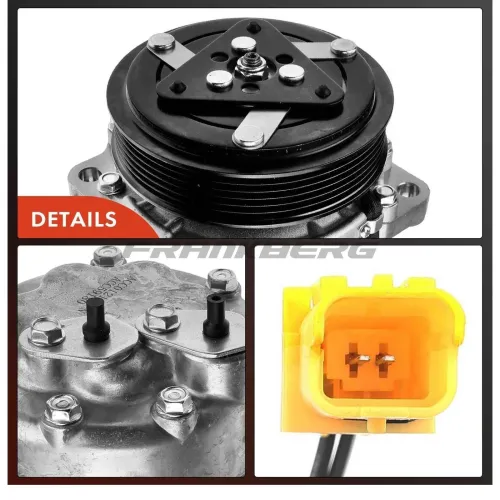 Kompressor, Klimaanlage 12 V Frankberg 5481FB0001177 Bild Kompressor, Klimaanlage 12 V Frankberg 5481FB0001177