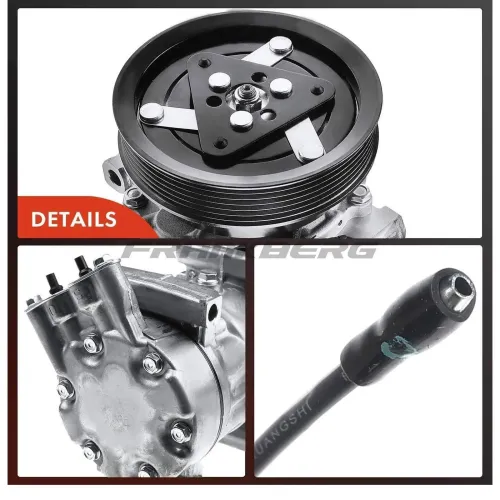 Kompressor, Klimaanlage 12 V Frankberg 5481FB0001194 Bild Kompressor, Klimaanlage 12 V Frankberg 5481FB0001194