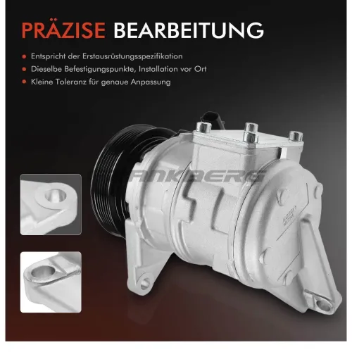 Kompressor, Klimaanlage 12 V Frankberg 5481FB0001199 Bild Kompressor, Klimaanlage 12 V Frankberg 5481FB0001199