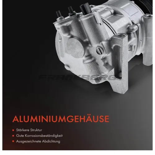 Kompressor, Klimaanlage 12 V Frankberg 5481FB0001225 Bild Kompressor, Klimaanlage 12 V Frankberg 5481FB0001225