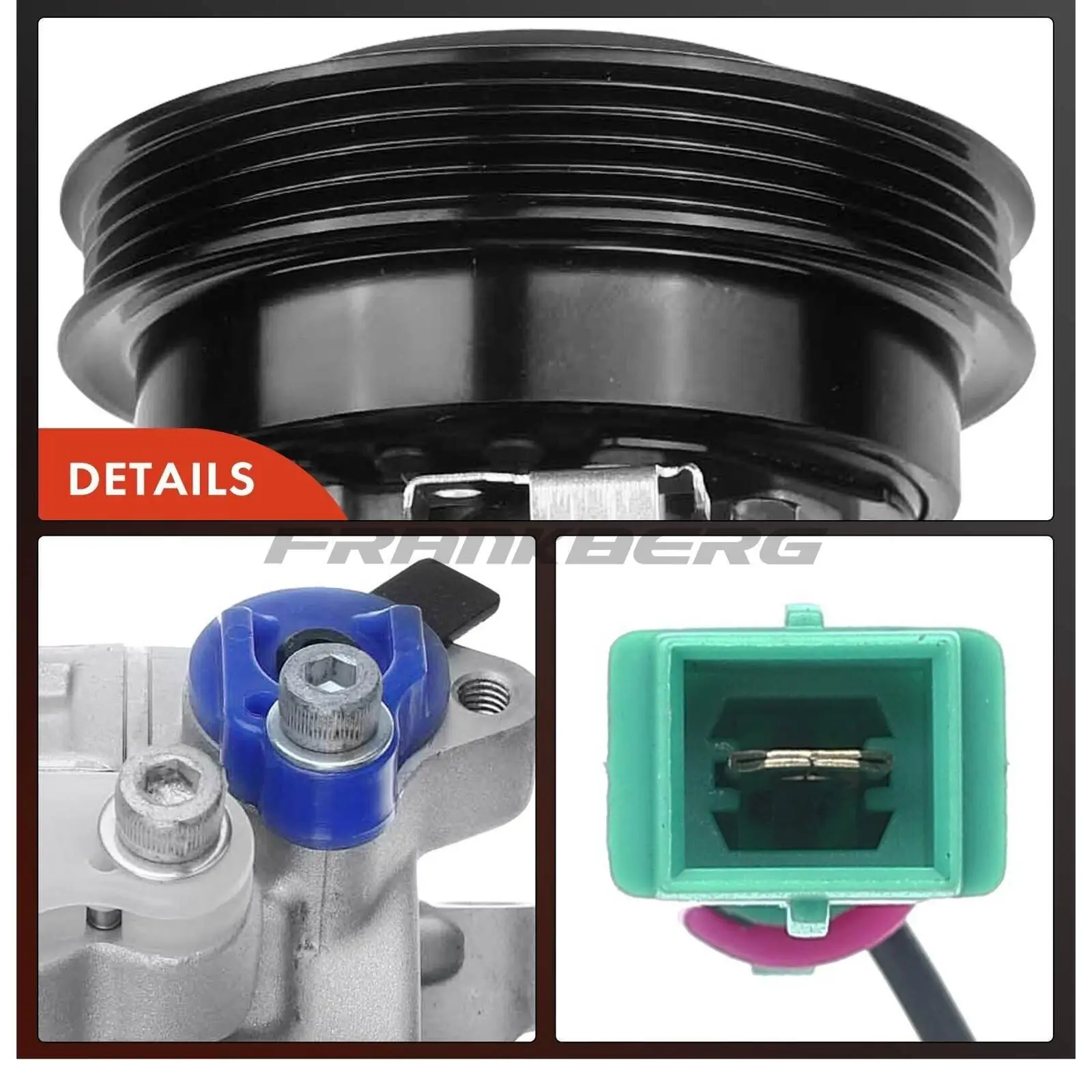 Kompressor, Klimaanlage 12 V Frankberg 5481FB0001239