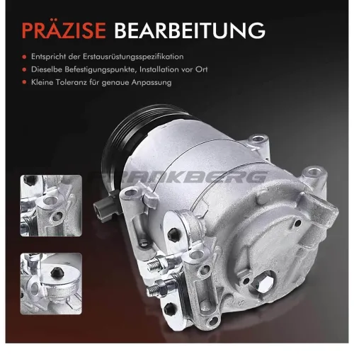 Kompressor, Klimaanlage 12 V Frankberg 5481FB0001250 Bild Kompressor, Klimaanlage 12 V Frankberg 5481FB0001250