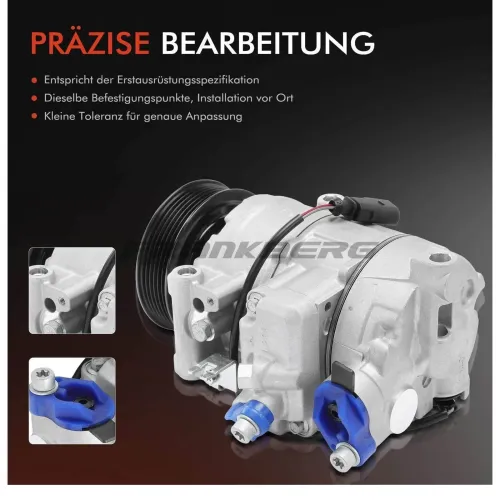 Kompressor, Klimaanlage 12 V Frankberg 5481FB0001256 Bild Kompressor, Klimaanlage 12 V Frankberg 5481FB0001256