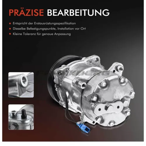 Kompressor, Klimaanlage 12 V Frankberg 5481FB0001267 Bild Kompressor, Klimaanlage 12 V Frankberg 5481FB0001267