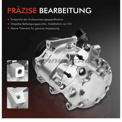 Kompressor, Klimaanlage 12 V Frankberg 5481FB0001271 Bild Kompressor, Klimaanlage 12 V Frankberg 5481FB0001271