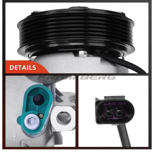 Kompressor, Klimaanlage 12 V Frankberg 5481FB0001282 Bild Kompressor, Klimaanlage 12 V Frankberg 5481FB0001282