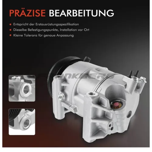 Kompressor, Klimaanlage 12 V Frankberg 5481FB0001296 Bild Kompressor, Klimaanlage 12 V Frankberg 5481FB0001296