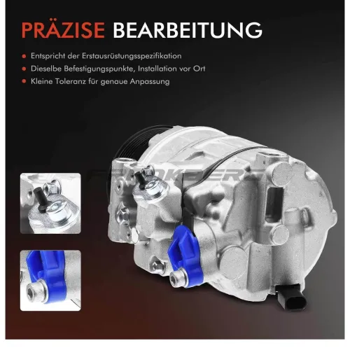 Kompressor, Klimaanlage 12 V Frankberg 5481FB0001304 Bild Kompressor, Klimaanlage 12 V Frankberg 5481FB0001304