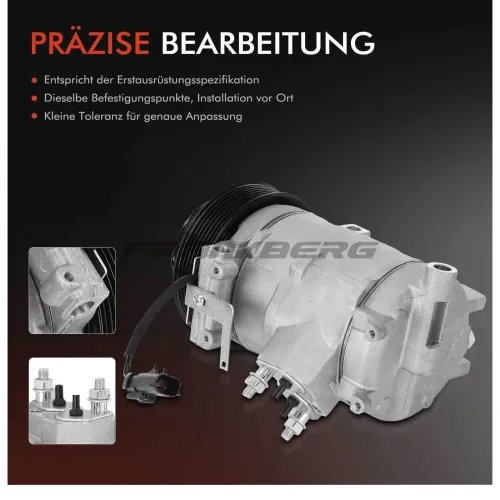 Kompressor, Klimaanlage 12 V Frankberg 5481FB0001308 Bild Kompressor, Klimaanlage 12 V Frankberg 5481FB0001308