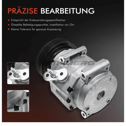 Kompressor, Klimaanlage 12 V Frankberg 5481FB0001336 Bild Kompressor, Klimaanlage 12 V Frankberg 5481FB0001336