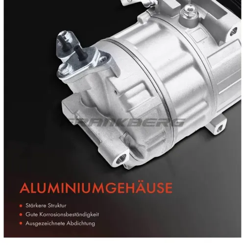 Kompressor, Klimaanlage 12 V Frankberg 5481FB0001345 Bild Kompressor, Klimaanlage 12 V Frankberg 5481FB0001345