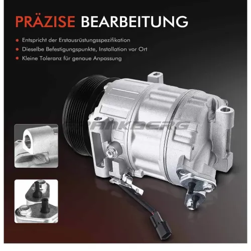 Kompressor, Klimaanlage 12 V Frankberg 5481FB0001345 Bild Kompressor, Klimaanlage 12 V Frankberg 5481FB0001345