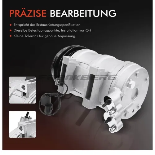 Kompressor, Klimaanlage 12 V Frankberg 5481FB0001346 Bild Kompressor, Klimaanlage 12 V Frankberg 5481FB0001346