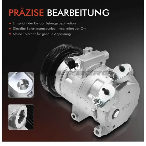 Kompressor, Klimaanlage 12 V Frankberg 5481FB0001357 Bild Kompressor, Klimaanlage 12 V Frankberg 5481FB0001357