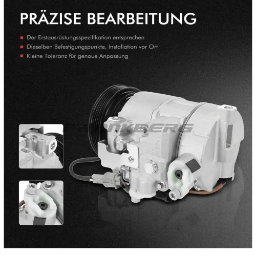 Kompressor, Klimaanlage 12 V Frankberg 5481FB0001376 Bild Kompressor, Klimaanlage 12 V Frankberg 5481FB0001376