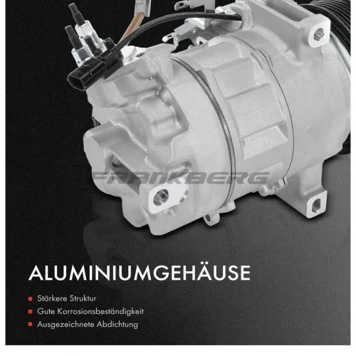 Kompressor, Klimaanlage 12 V Frankberg 5481FB0001378 Bild Kompressor, Klimaanlage 12 V Frankberg 5481FB0001378