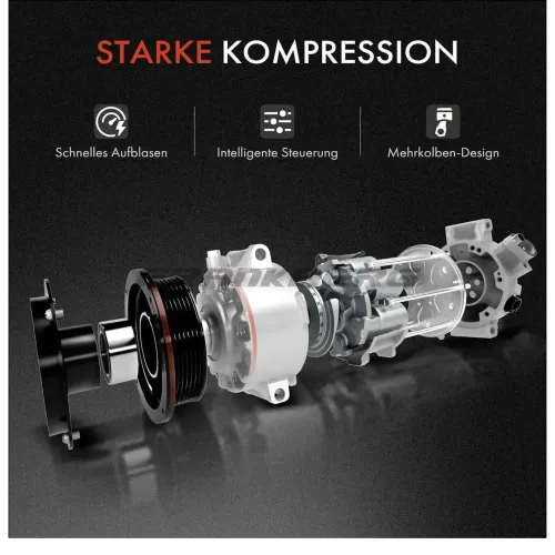 Kompressor, Klimaanlage 12 V Frankberg 5481FB0001382 Bild Kompressor, Klimaanlage 12 V Frankberg 5481FB0001382