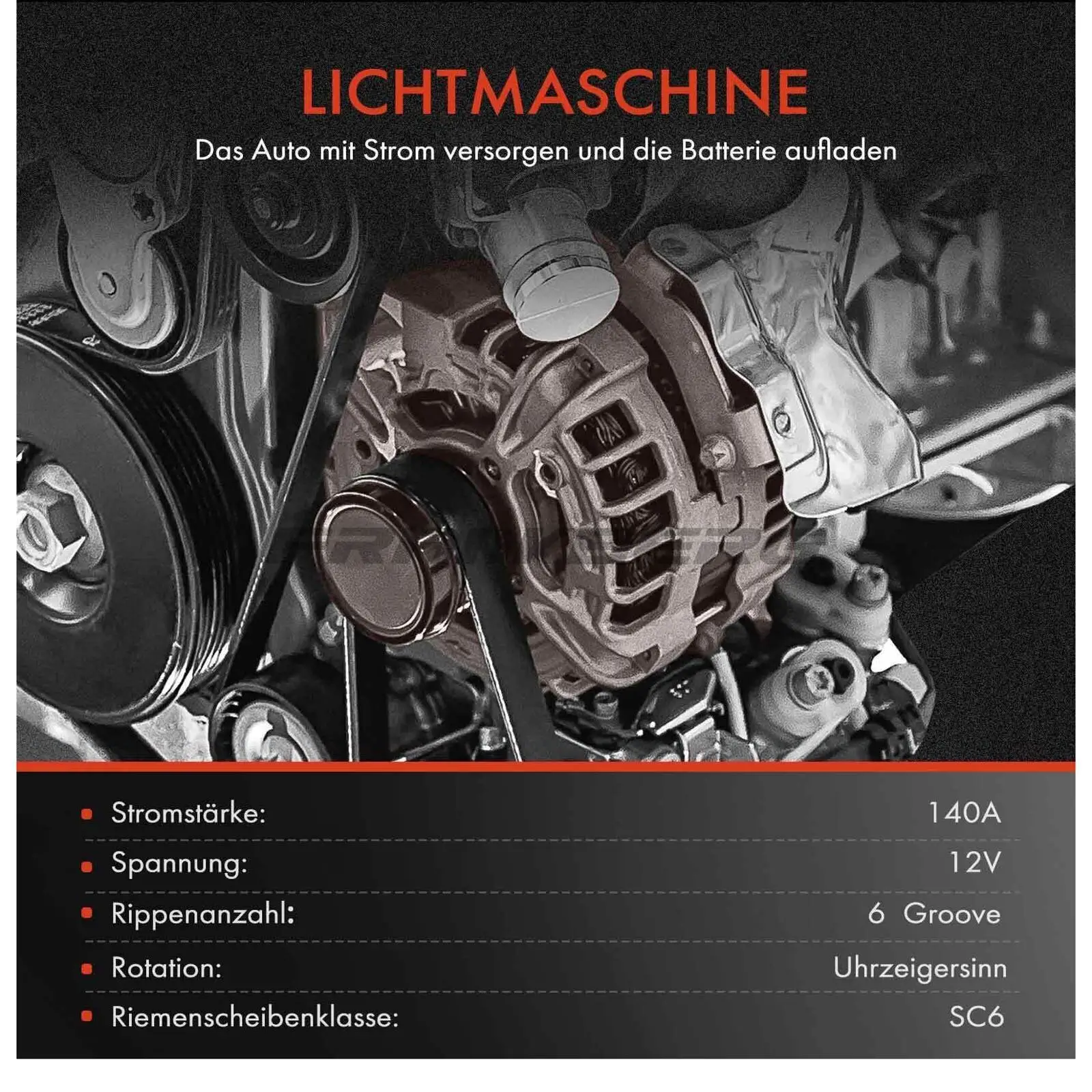 Generator 12 V Frankberg 5481FB0001695