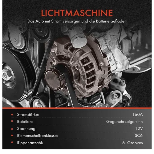 Generator 12 V Frankberg 5481FB0001711 Bild Generator 12 V Frankberg 5481FB0001711