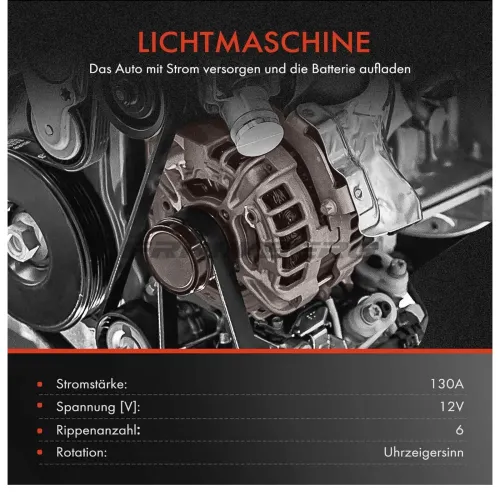 Generator 12 V Frankberg 5481FB0001798 Bild Generator 12 V Frankberg 5481FB0001798