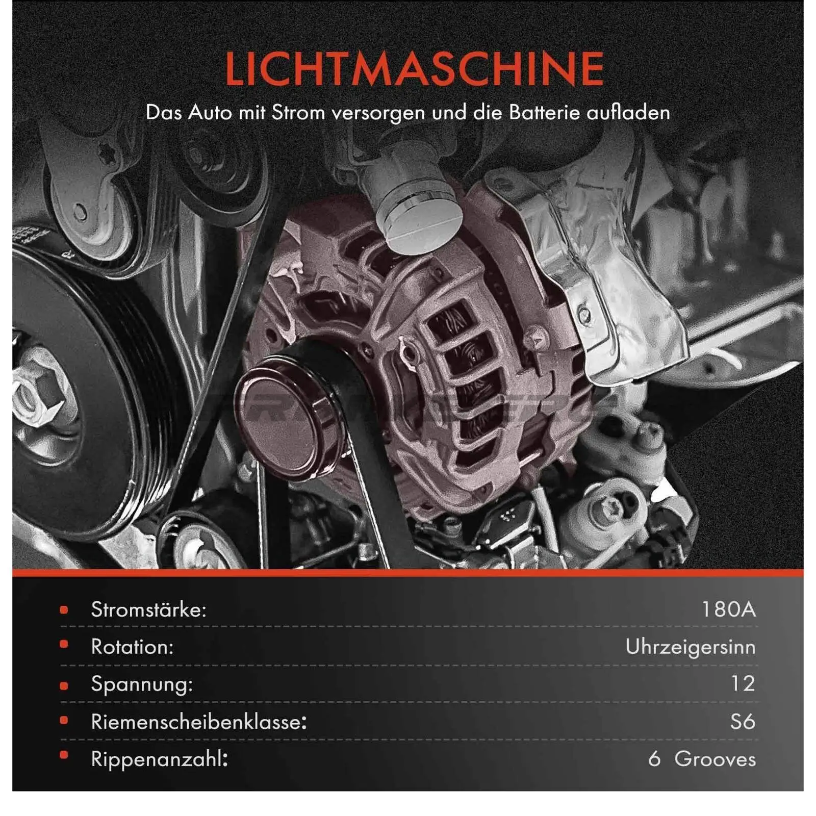 Generator 12 V Frankberg 5481FB0001814