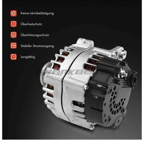 Generator 12 V Frankberg 5481FB0001820 Bild Generator 12 V Frankberg 5481FB0001820
