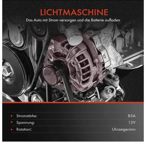 Generator 12 V Frankberg 5481FB0001902 Bild Generator 12 V Frankberg 5481FB0001902