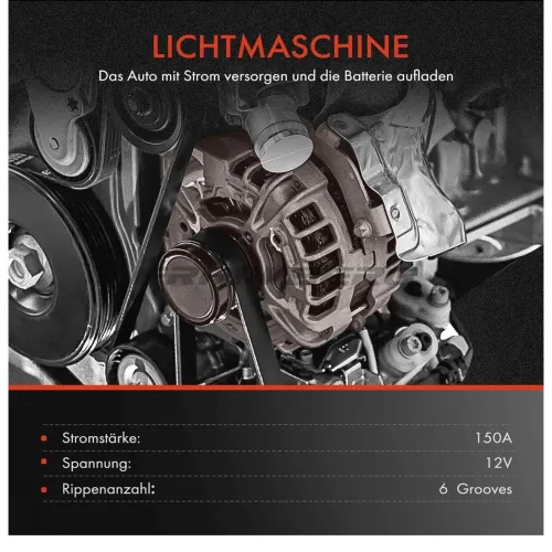 Generator 12 V Frankberg 5481FB0001913 Bild Generator 12 V Frankberg 5481FB0001913