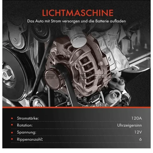 Generator 12 V Frankberg 5481FB0001925 Bild Generator 12 V Frankberg 5481FB0001925