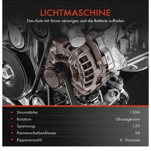 Generator 12 V Frankberg 5481FB0001940 Bild Generator 12 V Frankberg 5481FB0001940