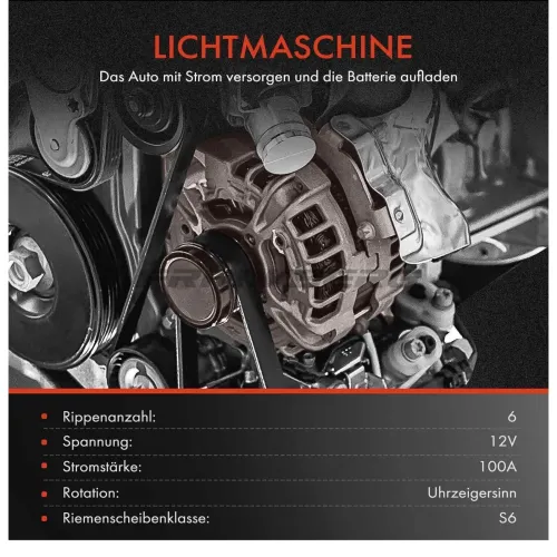 Generator 12 V Frankberg 5481FB0001969 Bild Generator 12 V Frankberg 5481FB0001969