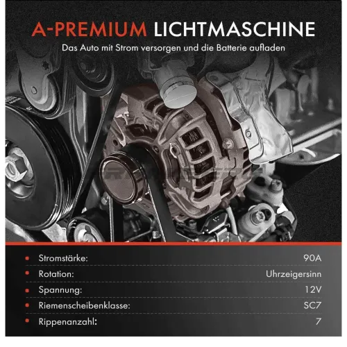 Generator 12 V Frankberg 5481FB0002059 Bild Generator 12 V Frankberg 5481FB0002059