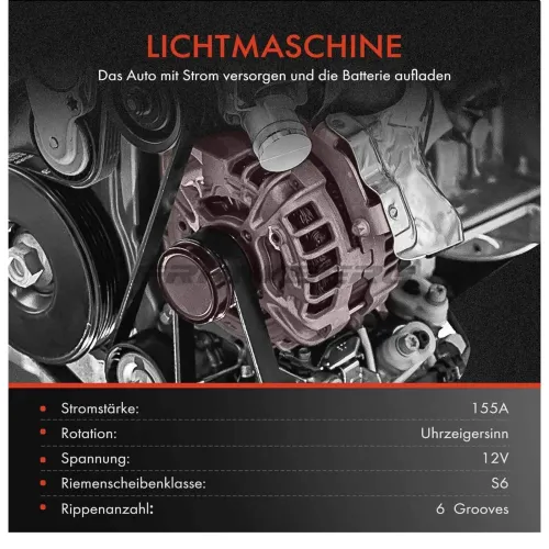 Generator 12 V Frankberg 5481FB0002086 Bild Generator 12 V Frankberg 5481FB0002086