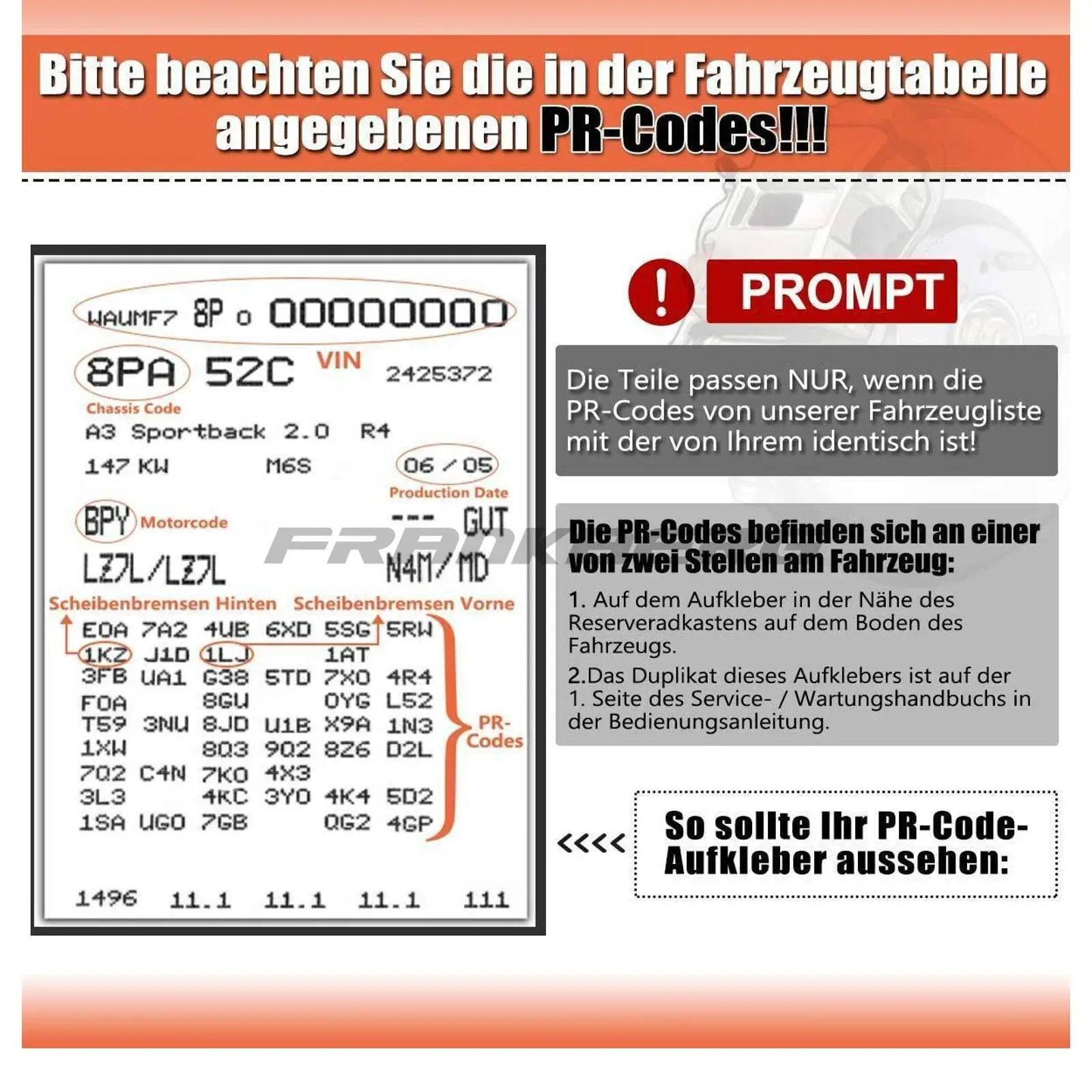 Bremssattel Frankberg 5481FB0004148
