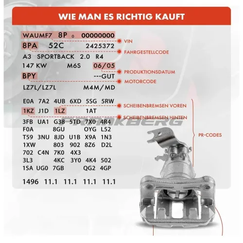 Bremssattel Frankberg 5481FB0004202 Bild Bremssattel Frankberg 5481FB0004202